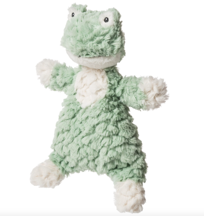 Putty Nursery Mint Frog Lovey