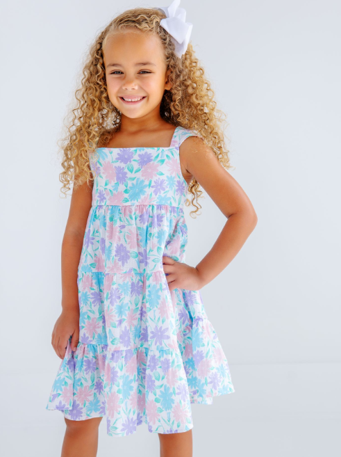 Tristen Tiered Dress | Glastonbury Blooms