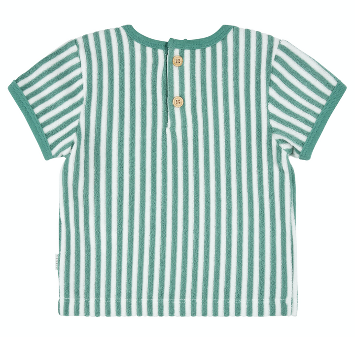 Turquoise Shirt & Short Set