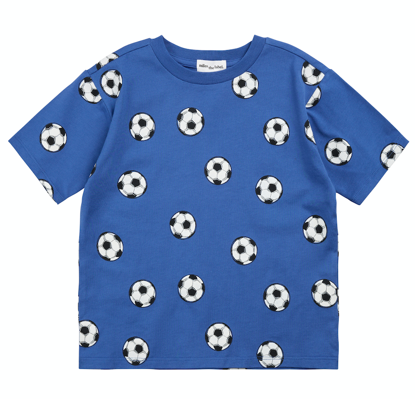 Royal Blue Soccer Ball TShirt