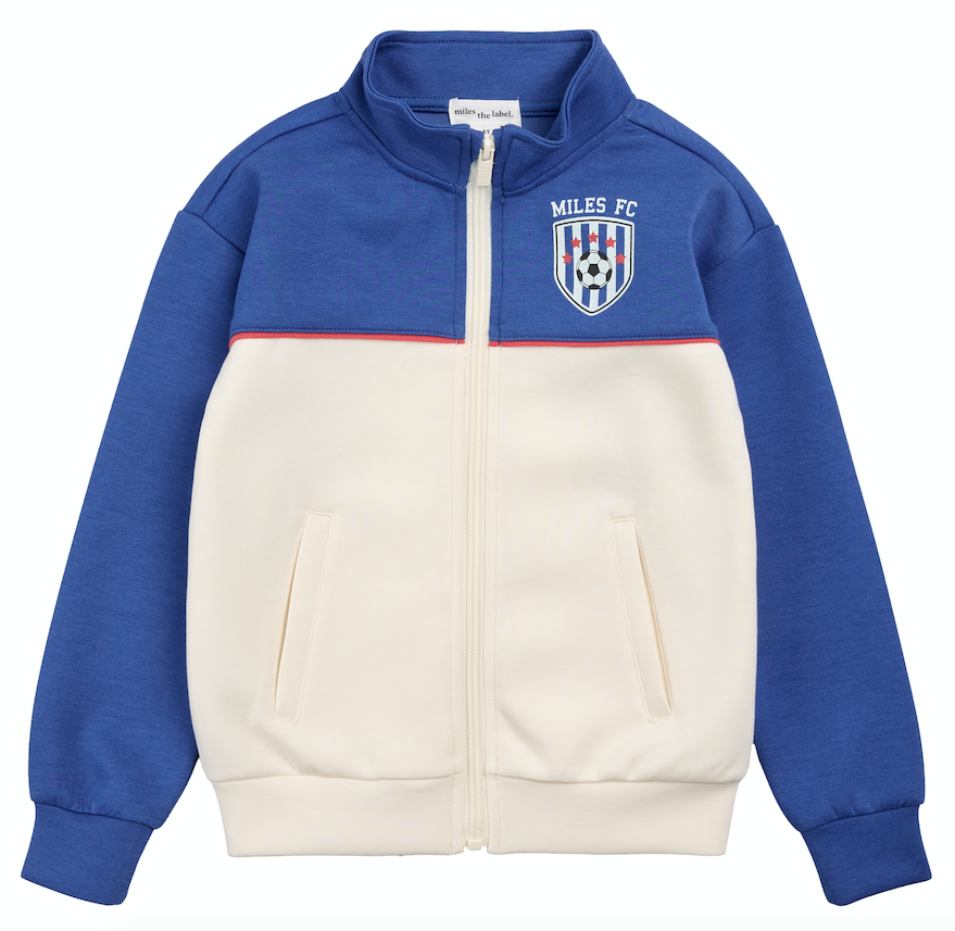 Royal Blue Soccer Full Zip Jacket