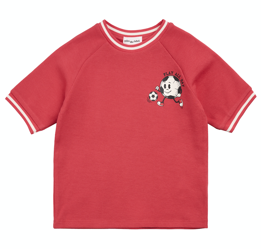 Red Play All Day TShirt