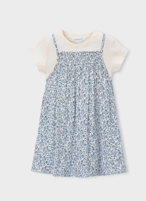 Floral TShirt Dress Set | 3933