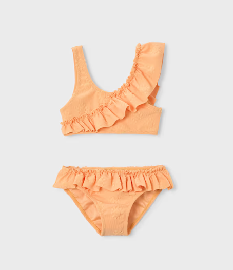 Orange Ruffle Bikini | 3733