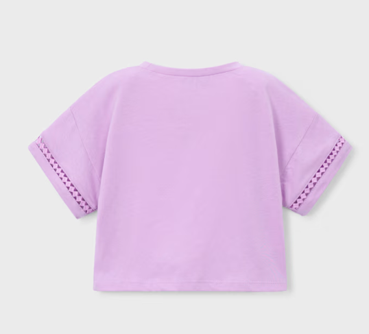 Lilac Tie Front Top | 3012