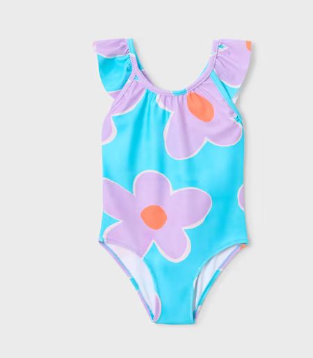 Mod Floral Swimsuit | 3738