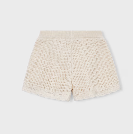Lilac Crochet Shorts | 3223