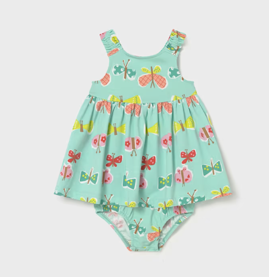 Printed Dress w/Bloomers | 1927