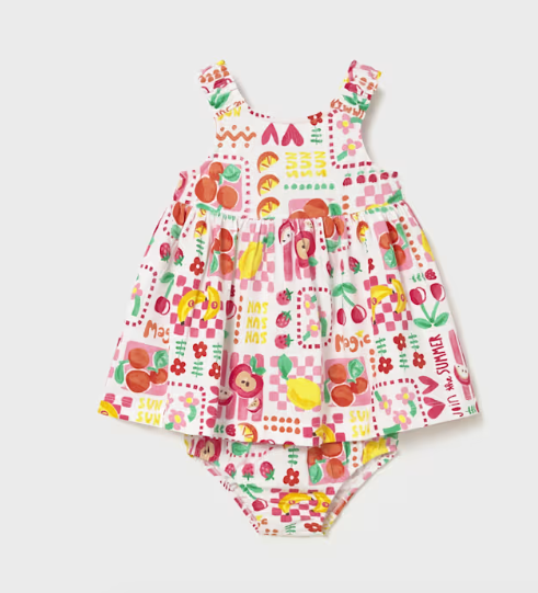 Printed Dress w/Bloomers | 1927