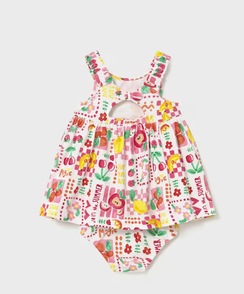 Printed Dress w/Bloomers | 1927