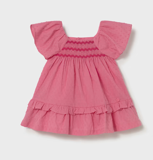 Pink Swiss Dot Dress | 1912