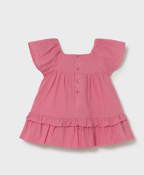 Pink Swiss Dot Dress | 1912