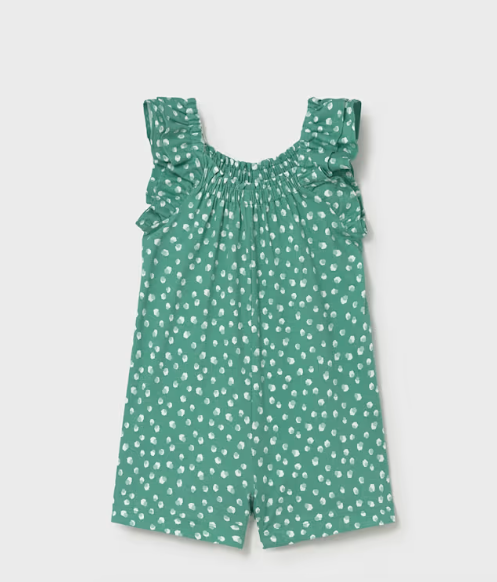 Emerald Dot Romper | 1829
