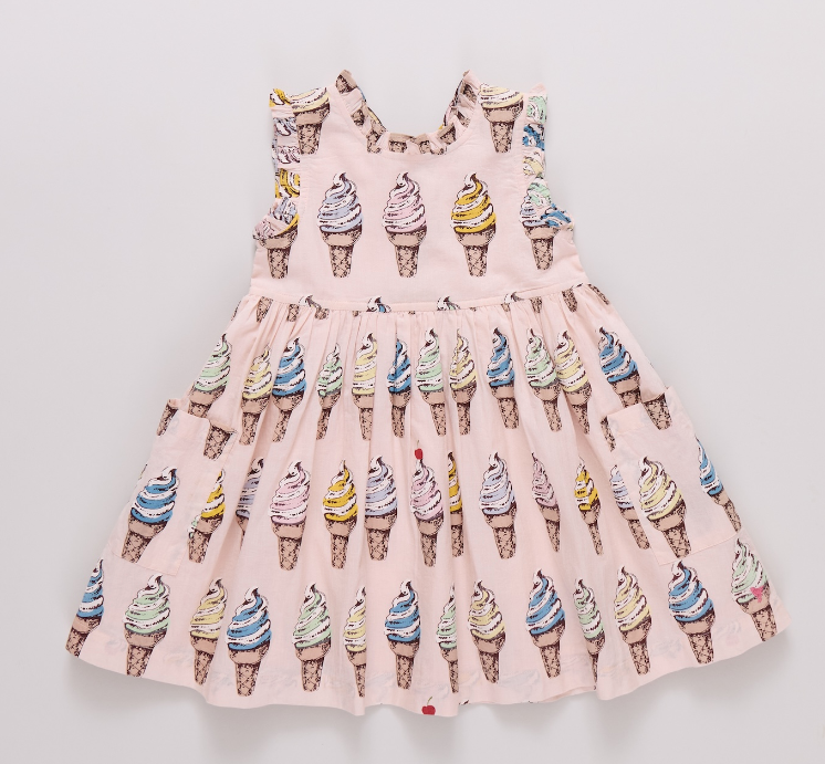 Alyssa Dress | Pink Soft Serve