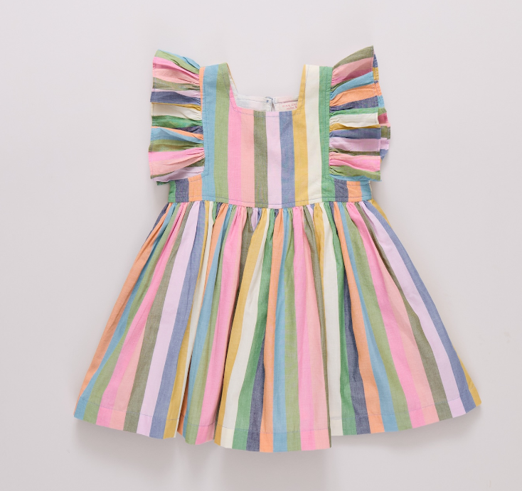 Elsie Dress | Parade Stripe