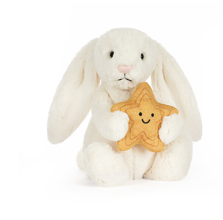 Cream Bunny with Star