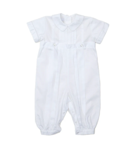 Aiden Christening Convertible Gown & Hat Set