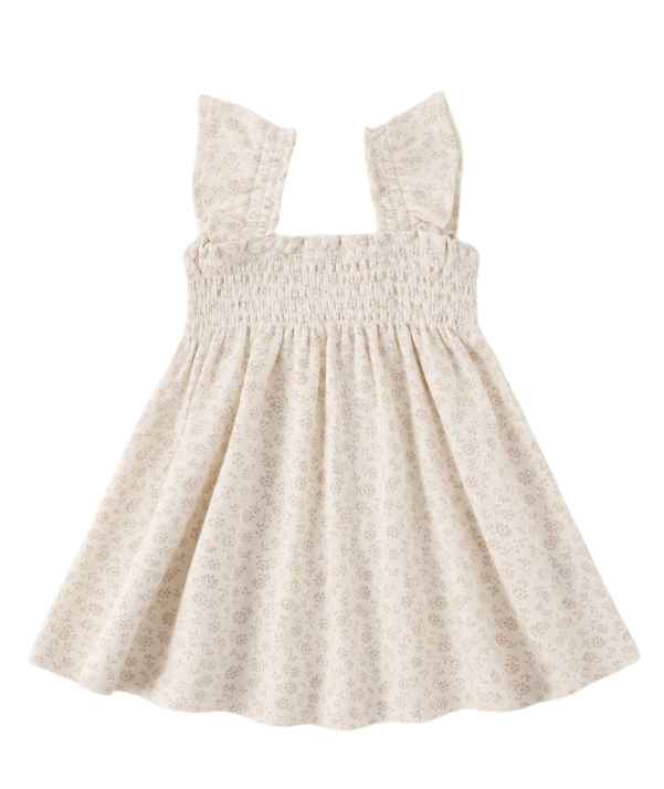 Smocked Jersey Dress | Ditsy