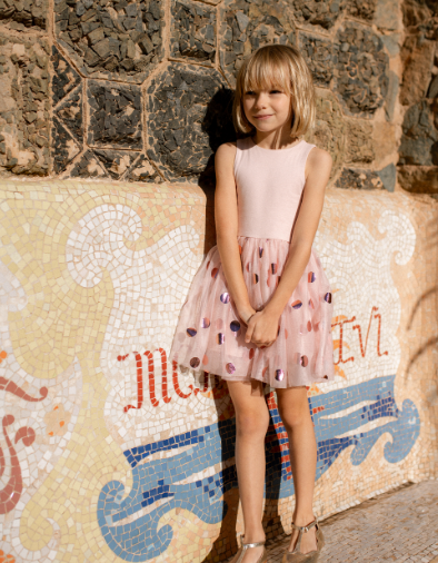 Flamenco Dots Ballet Dress