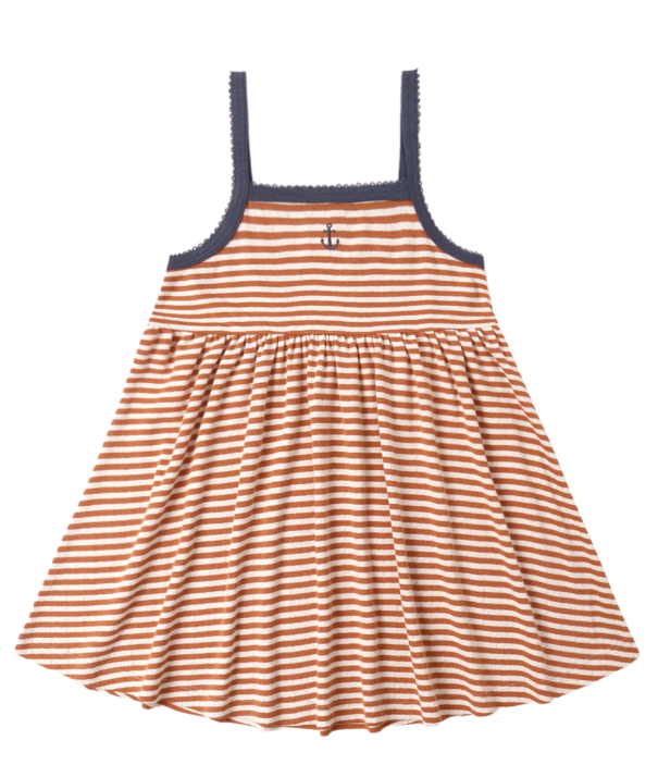 Lea Dress | Poppy Stripe