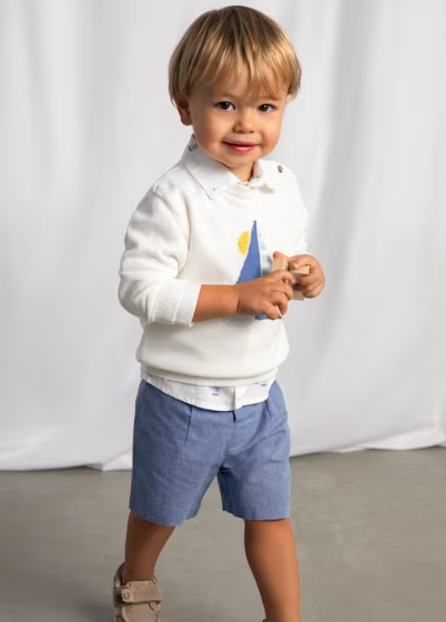 Capri Linen Shorts | 1215