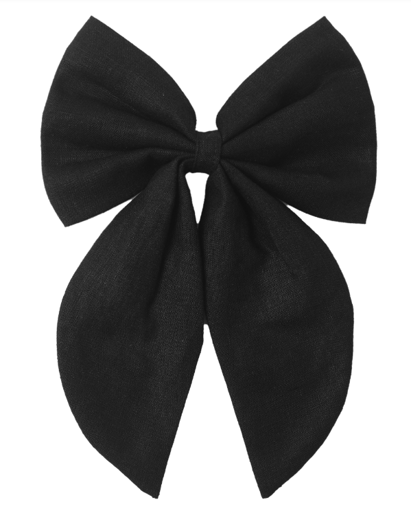 Oversized Bow | Black
