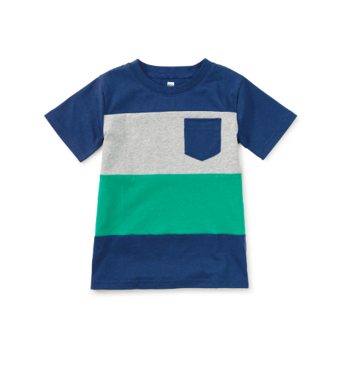 Colorblock Pocket Tee