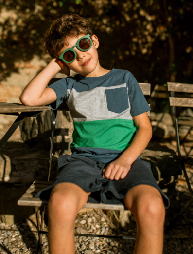 Colorblock Pocket Tee