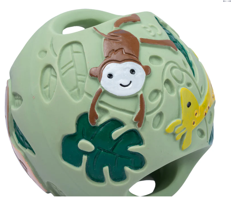 Vibrant Safari Grabbing Ball
