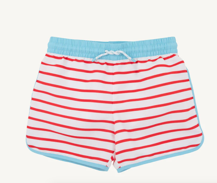 Tanner Trunks | Richmond Red Stripe