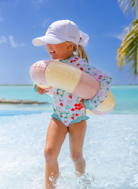 Sarasota Surf-Suit | Berry Sweet w/Belhaven Blue
