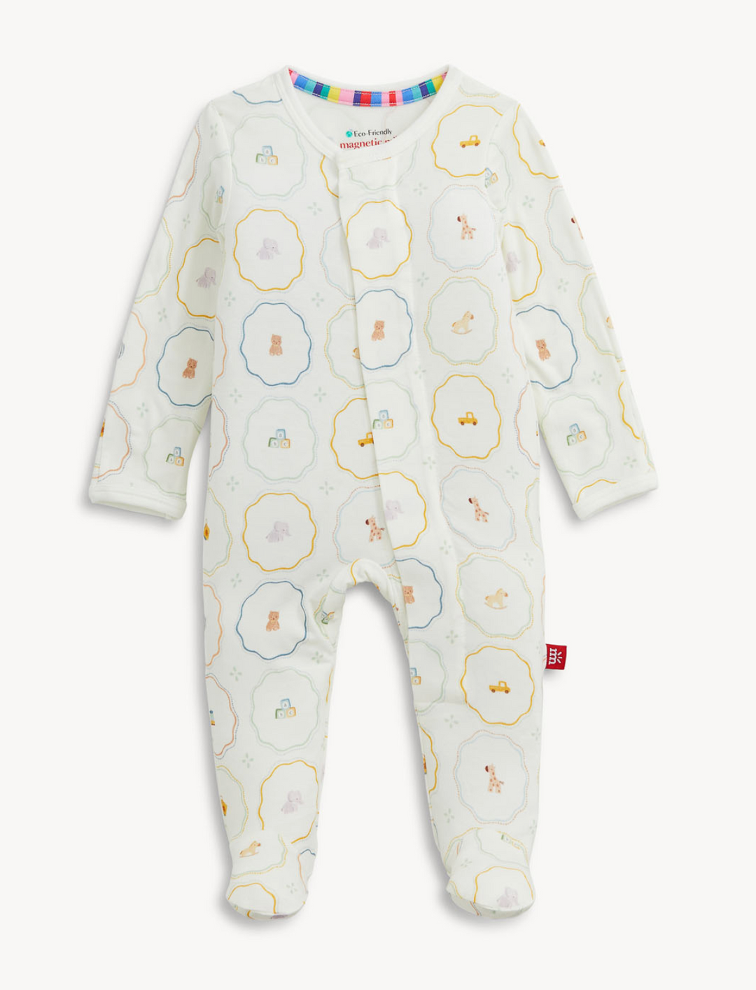 Nursery Magic Cream Modal Footie