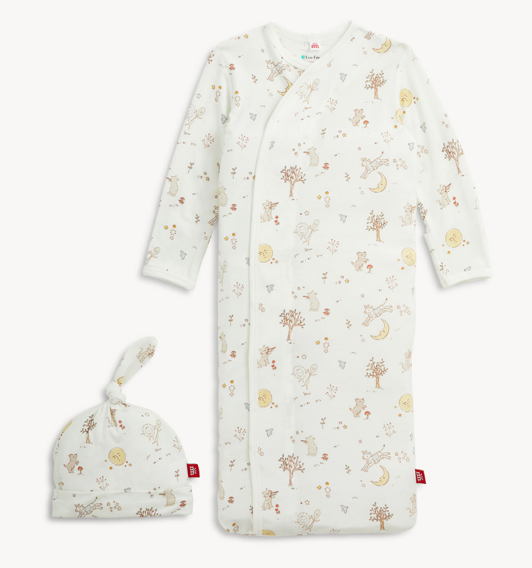 Bedtime Rhymes Modal Gown + Hat Set