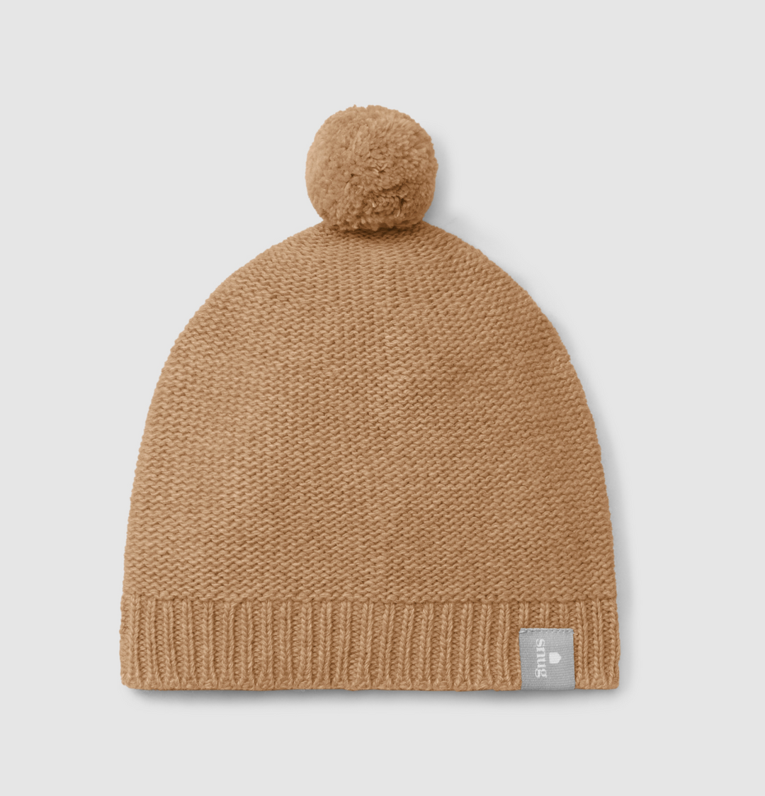 Tan Baby Beanie