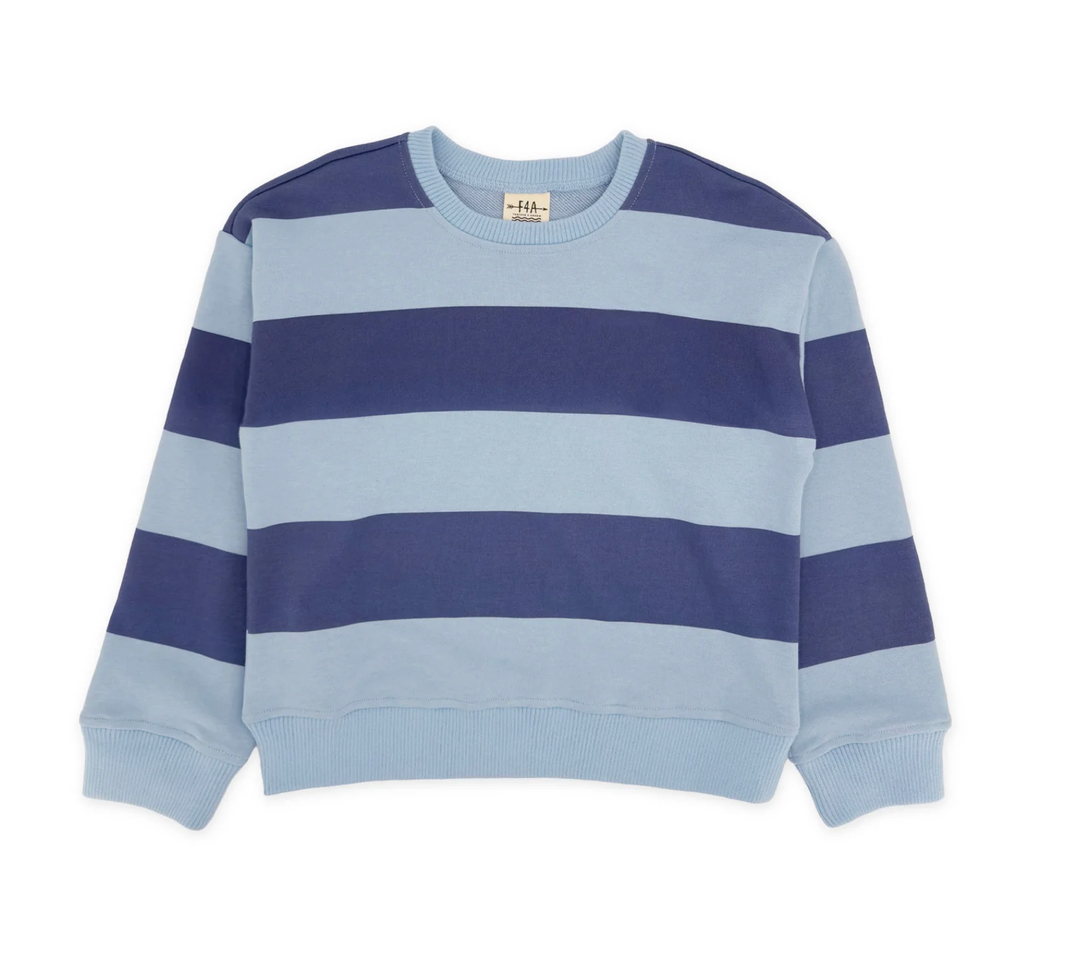 Ryder Rugby Sweatshirt | Crown Blue French Terry