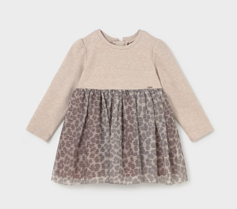 Knit Tulle Dress | 2941