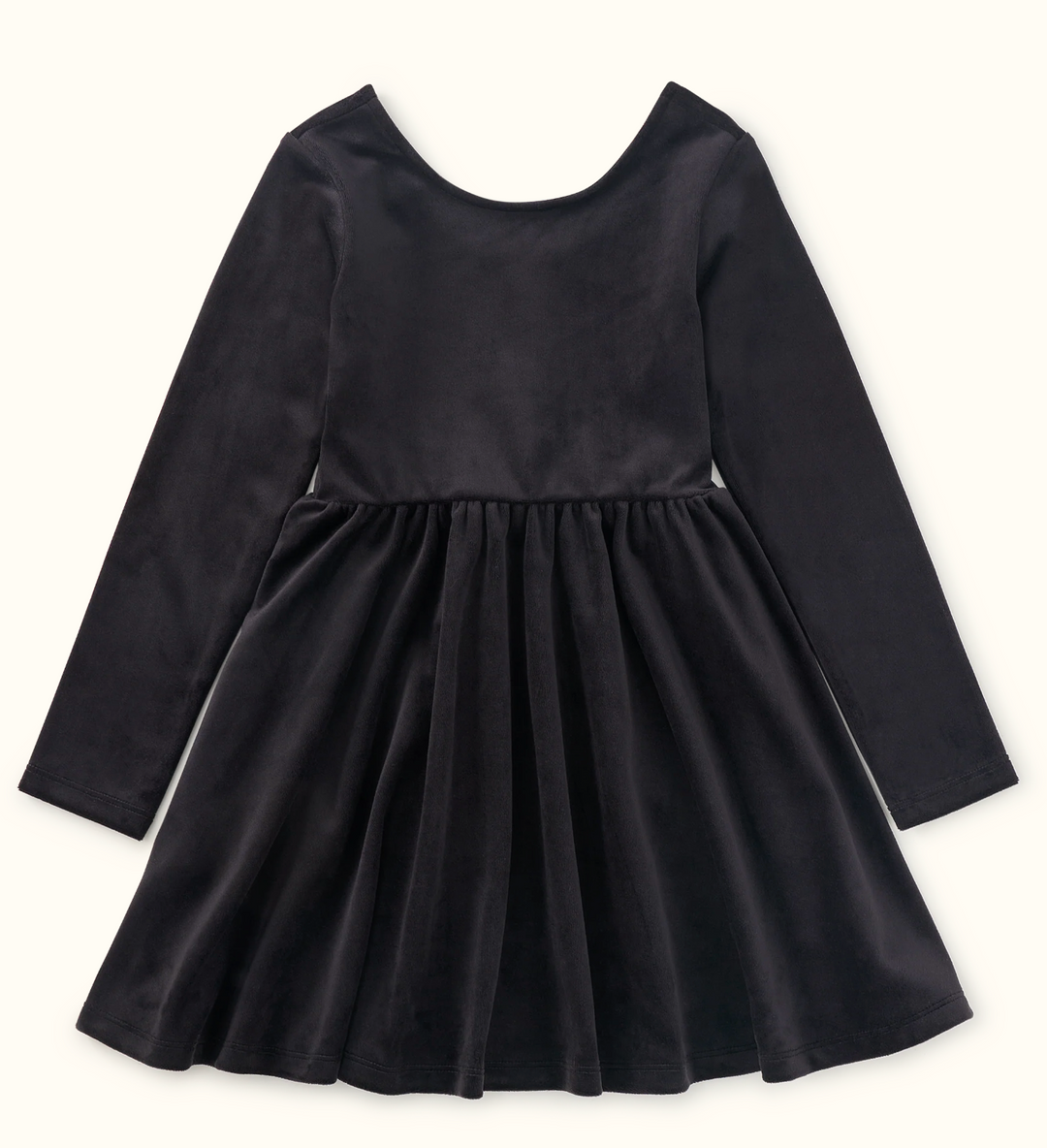 Velour Ballet Dress | Black