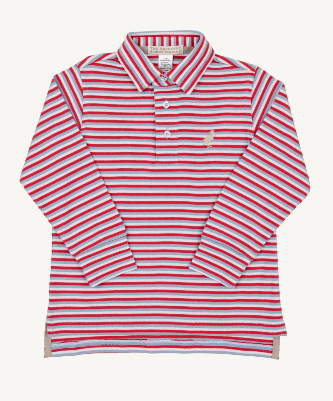 Prim And Proper Polo LS | Sumner County Stripe