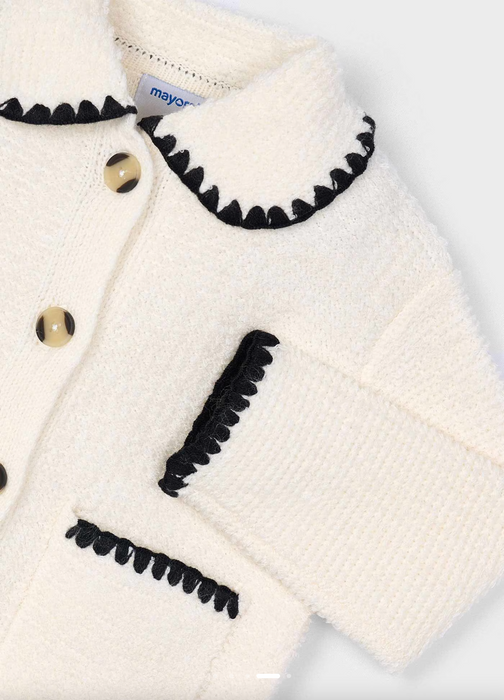 4436 | Almond Knit Jacket