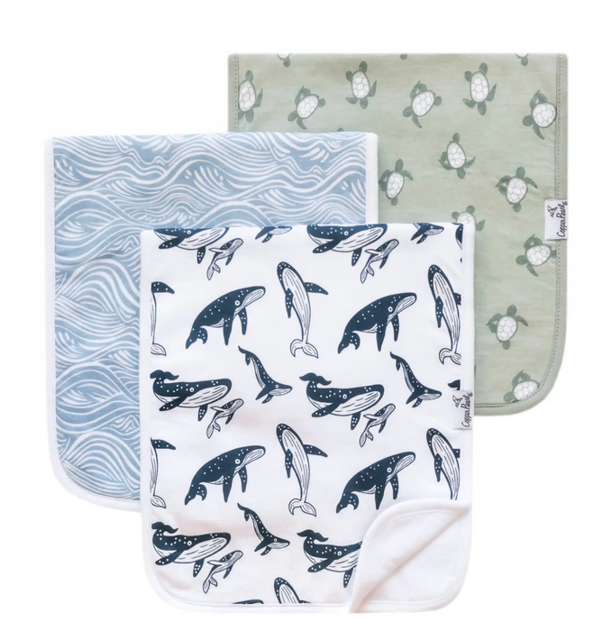 Copper Pearl Premium Burp Cloths