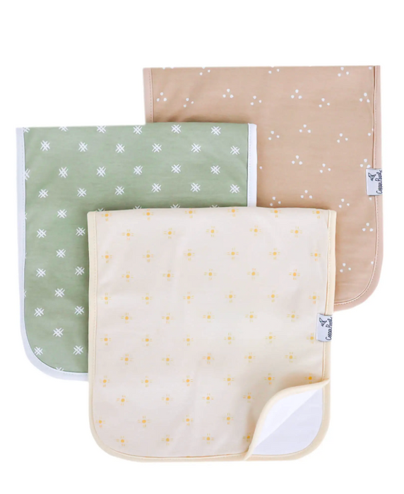 Copper Pearl Premium Burp Cloths