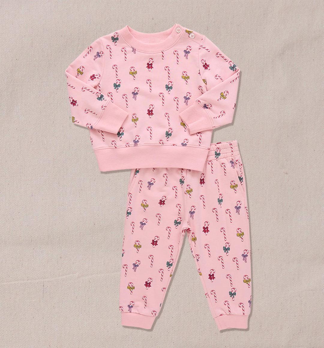 Baby Jax Jogger Set | Mini Candy Cane