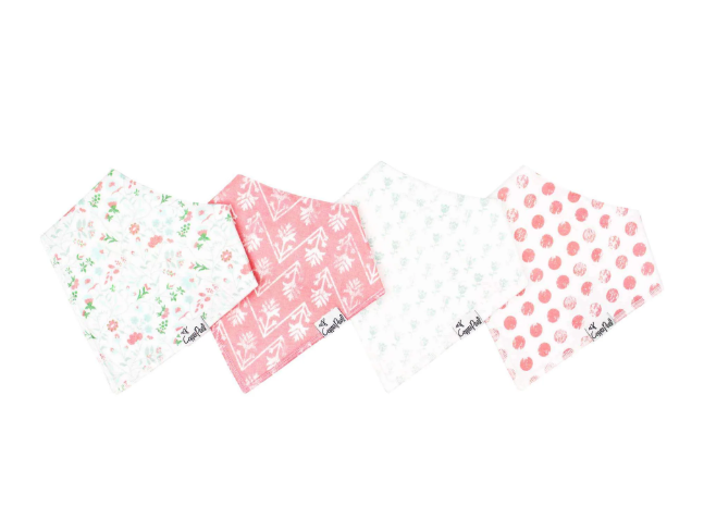 Copper Pearl Bandana Bib Set