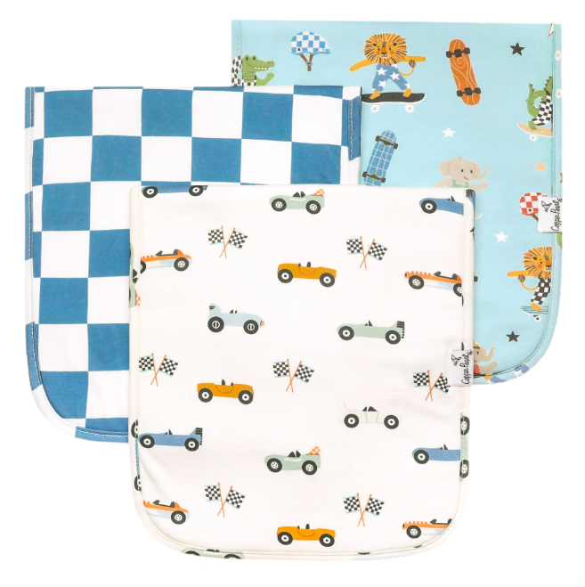 Copper Pearl Premium Burp Cloths