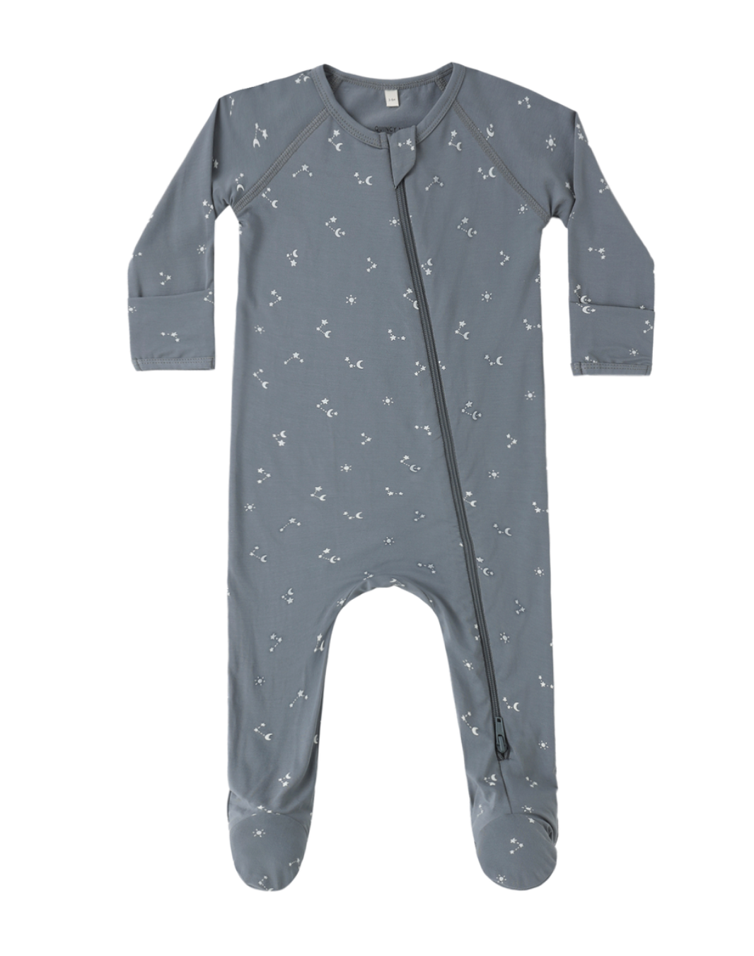 Bamboo Zip Footie | Starlight