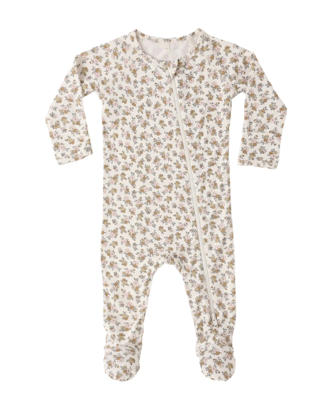 Bamboo Zip Footie | Wildflower