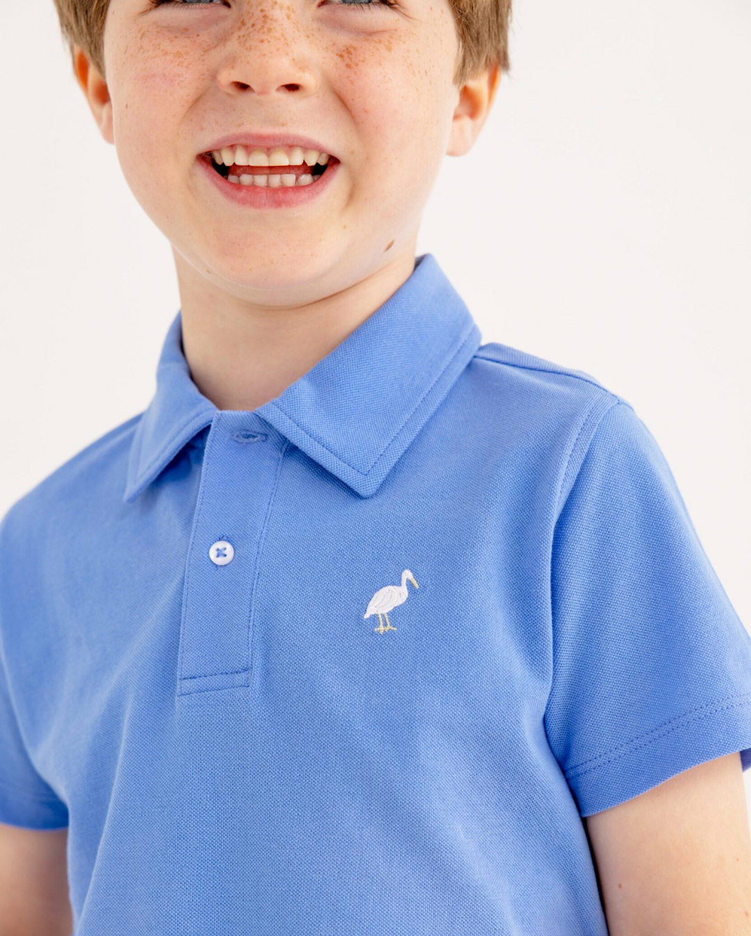 Prim and Proper Beach Polo | Sunrise Blvd Blue