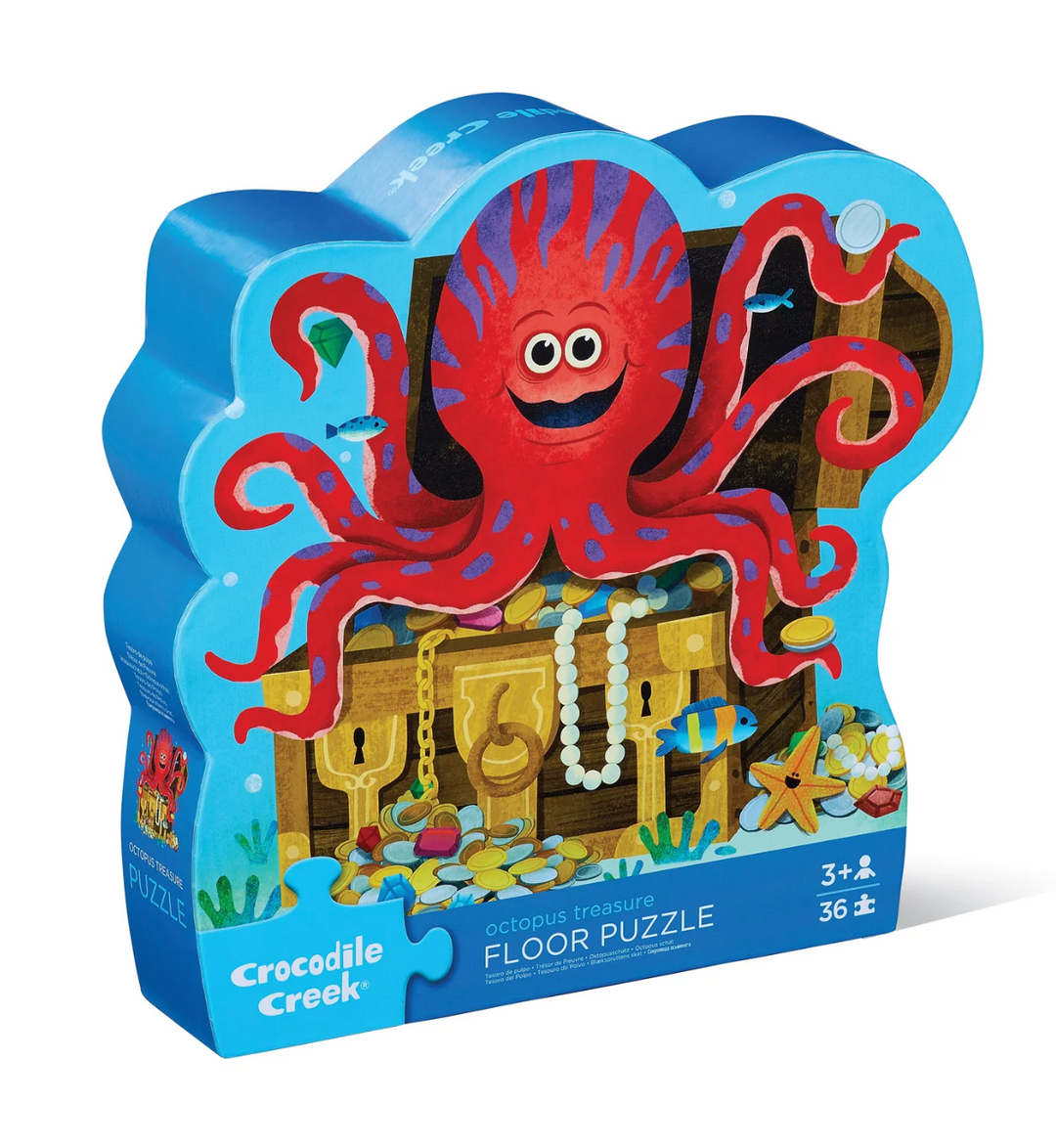 36 Piece Puzzle | Octopus Treasure