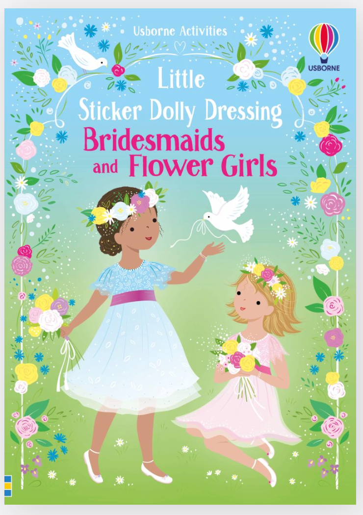 Little Sticker Dolly Dressing Bridesmaids and Flower Girls