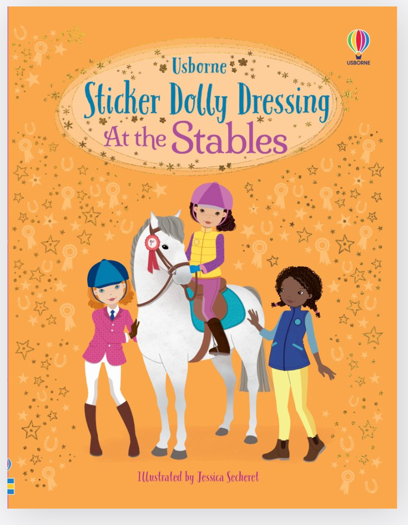 Sticker Dolly Dressing at the Stables